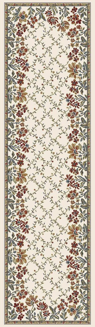 ANCIENT GARDEN 57084-6464 IVORY - Modern Rug Importers
