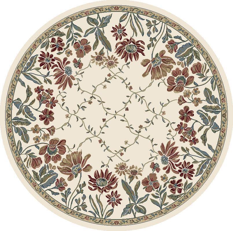 ANCIENT GARDEN 57084-6464 IVORY - Modern Rug Importers