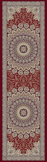ANCIENT GARDEN 57090-1484 RED - Modern Rug Importers