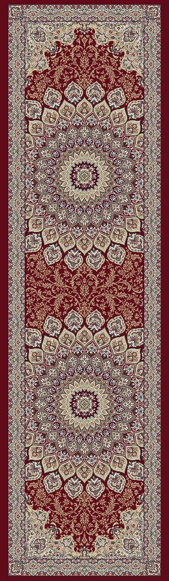 ANCIENT GARDEN 57090-1484 RED - Modern Rug Importers