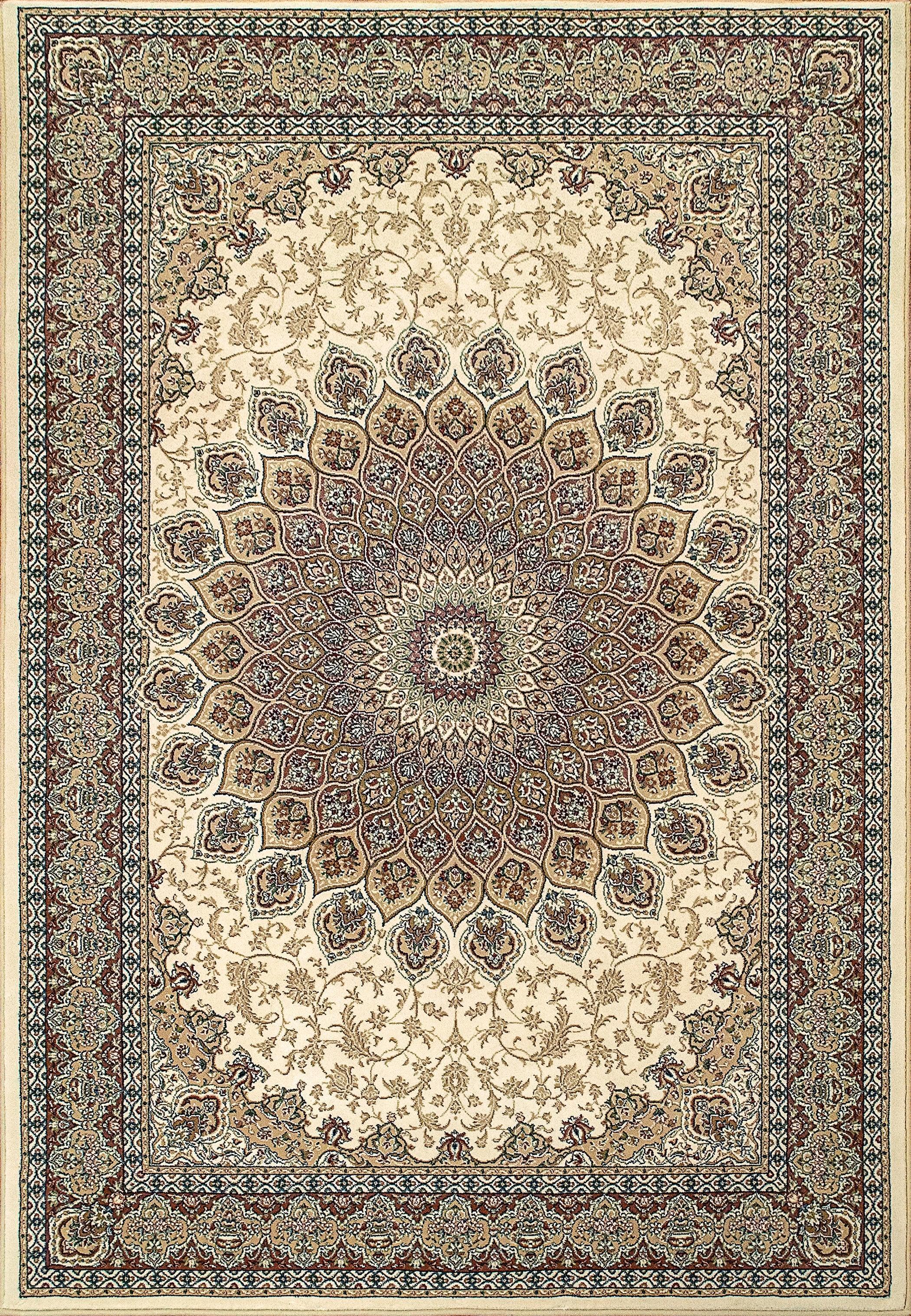 ANCIENT GARDEN 57090-6484 IVORY - Modern Rug Importers