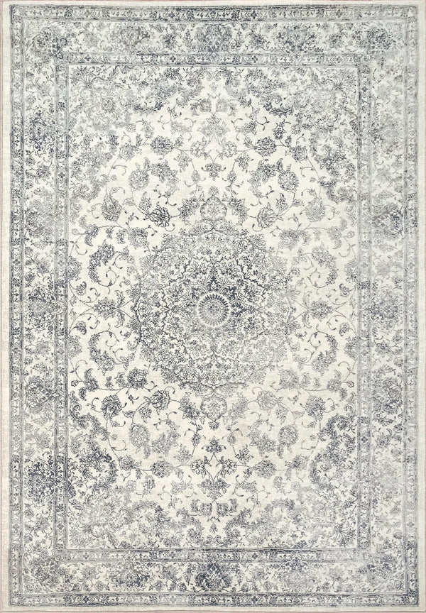 ANCIENT GARDEN 57109-6666 CREAM - Modern Rug Importers