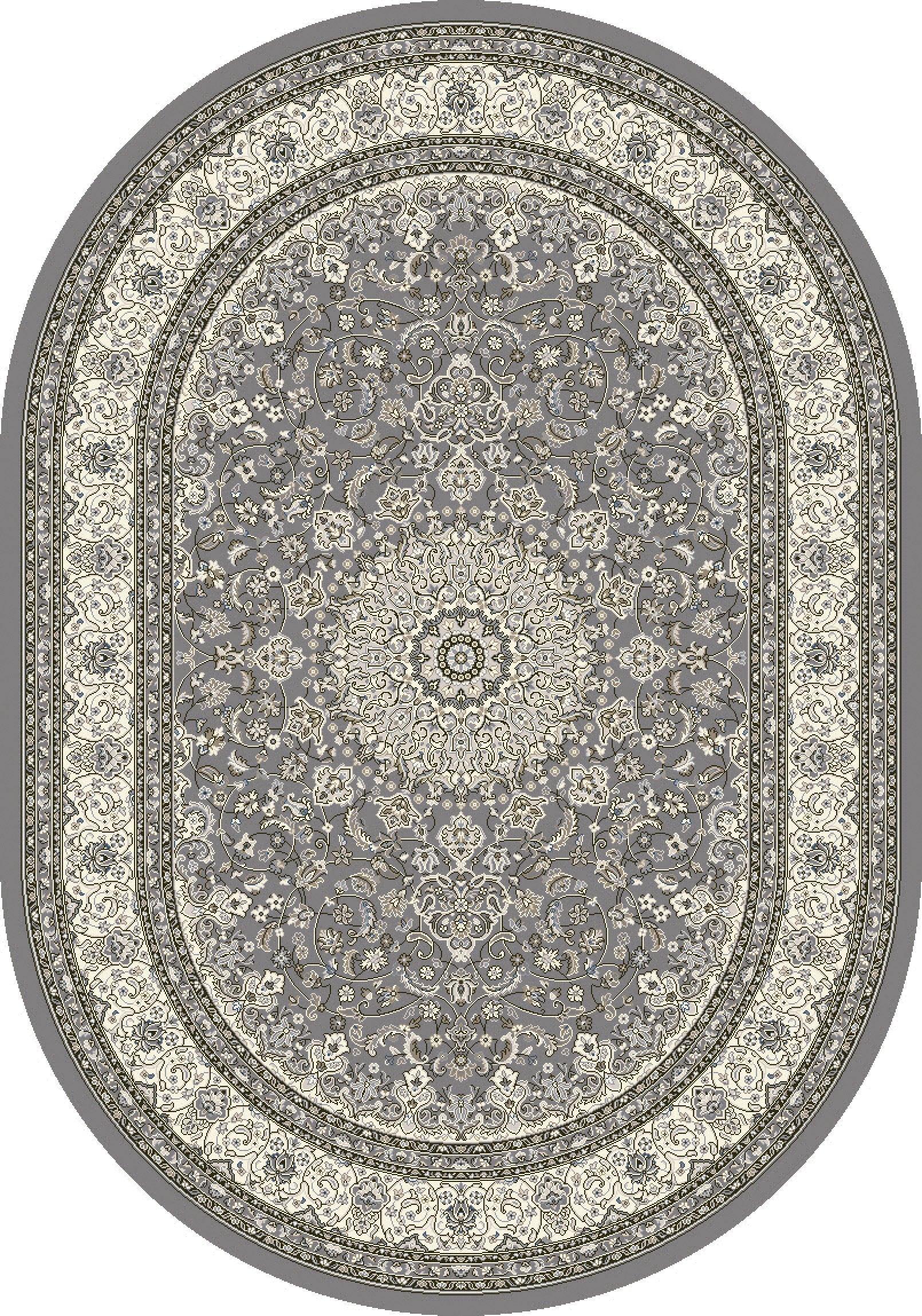 ANCIENT GARDEN 57119-5666 GREY/CREAM - Modern Rug Importers