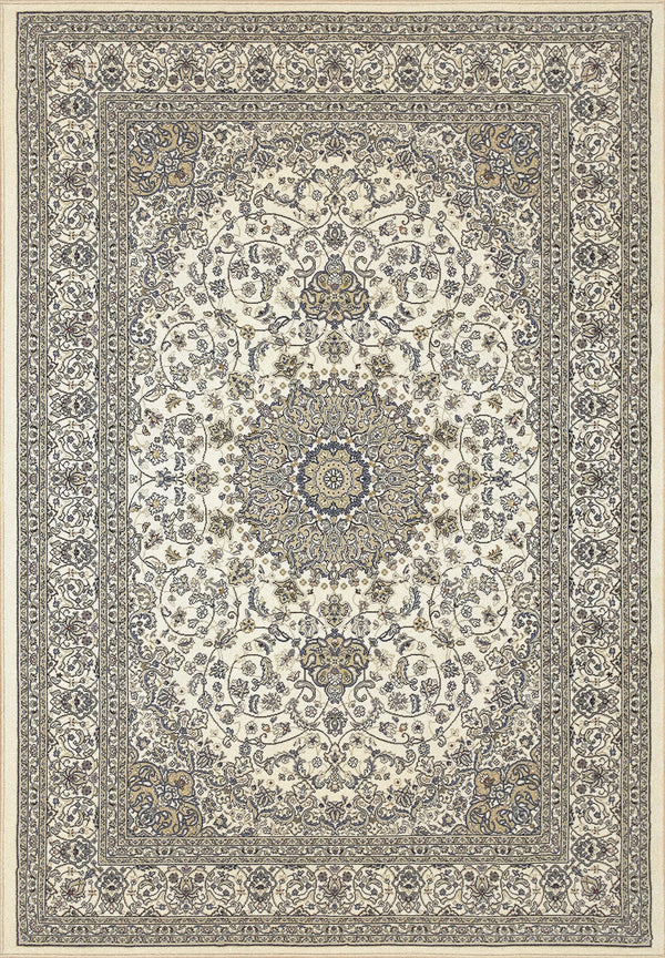 ANCIENT GARDEN 57119-6464 IVORY - Modern Rug Importers