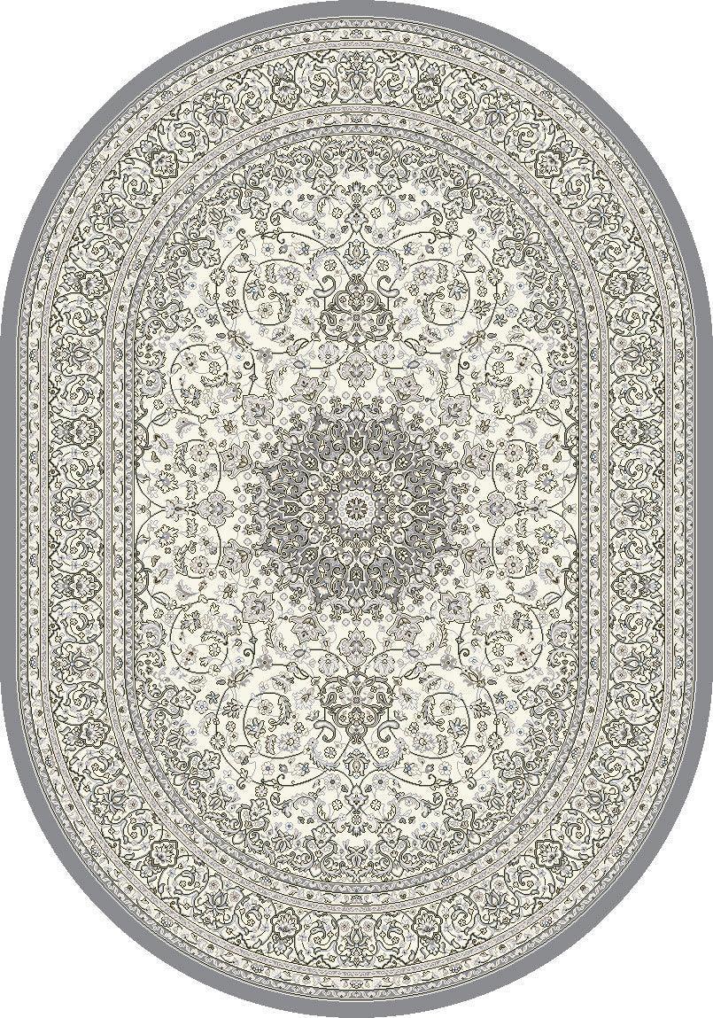 ANCIENT GARDEN 57119-6656 CREAM/GREY - Modern Rug Importers