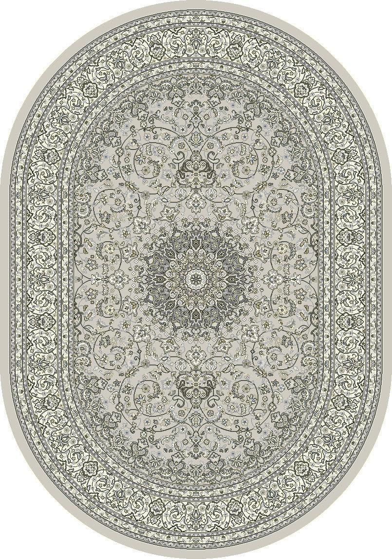 ANCIENT GARDEN 57119-9666 SOFT GREY/CREAM - Modern Rug Importers