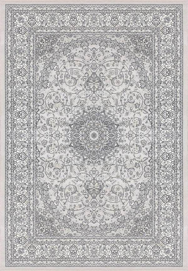ANCIENT GARDEN 57119-9666 SOFT GREY/CREAM - Modern Rug Importers