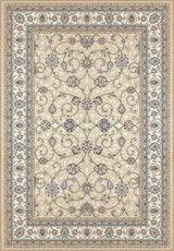 ANCIENT GARDEN 57120-2464 LT GOLD/IVORY - Modern Rug Importers