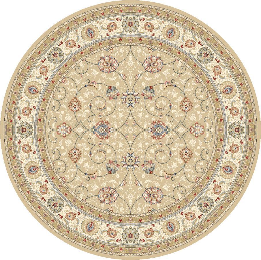 ANCIENT GARDEN 57120-2464 LT GOLD/IVORY - Modern Rug Importers