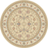 ANCIENT GARDEN 57120-2464 LT GOLD/IVORY - Modern Rug Importers