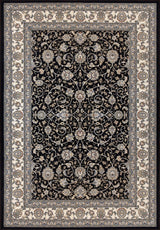 ANCIENT GARDEN 57120-3464 BLUE/IVORY - Modern Rug Importers