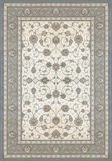 ANCIENT GARDEN 57120-6454 IVORY/LIGHT BLUE - Modern Rug Importers