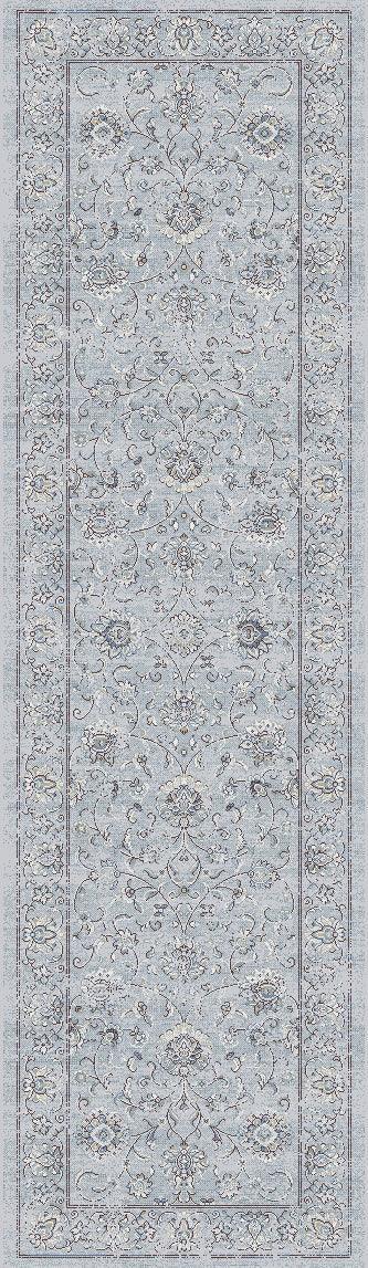 ANCIENT GARDEN 57126-9696 SILVER/GREY - Modern Rug Importers