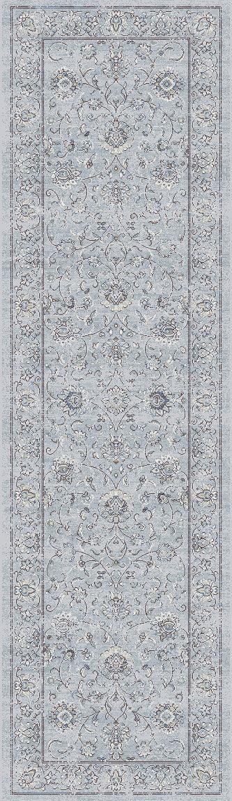 ANCIENT GARDEN 57126-9696 SILVER/GREY - Modern Rug Importers