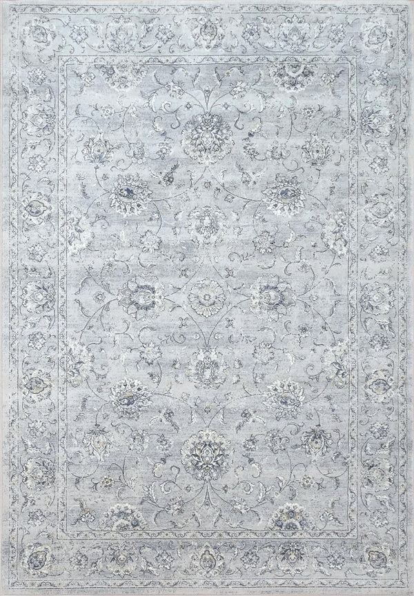 ANCIENT GARDEN 57126-9696 SILVER/GREY - Modern Rug Importers