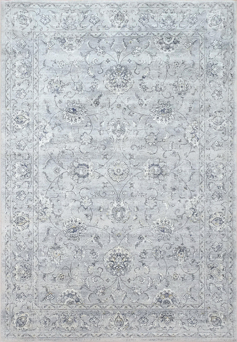 ANCIENT GARDEN 57126-9696 SILVER/GREY - Modern Rug Importers