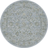 ANCIENT GARDEN 57136-4646 STEEL BLUE/CREAM - Modern Rug Importers