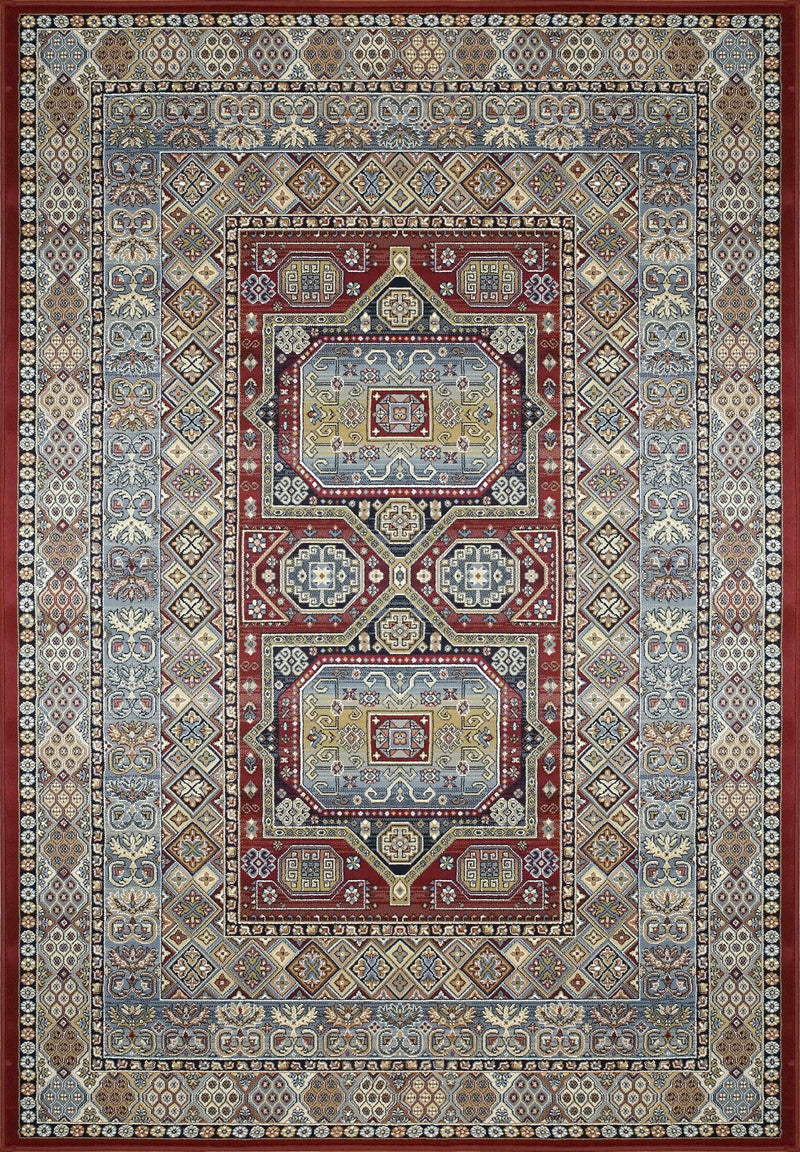 ANCIENT GARDEN 57147-1454 RED - Modern Rug Importers