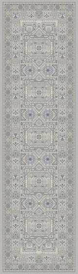 ANCIENT GARDEN 57147-9696 SILVER/GREY - Modern Rug Importers