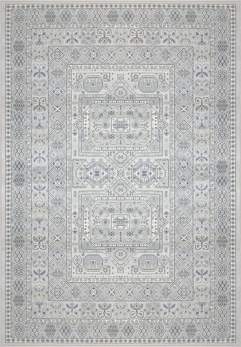 ANCIENT GARDEN 57147-9696 SILVER/GREY - Modern Rug Importers