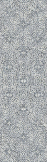 ANCIENT GARDEN 57162-9646 SILVER/GREY - Modern Rug Importers