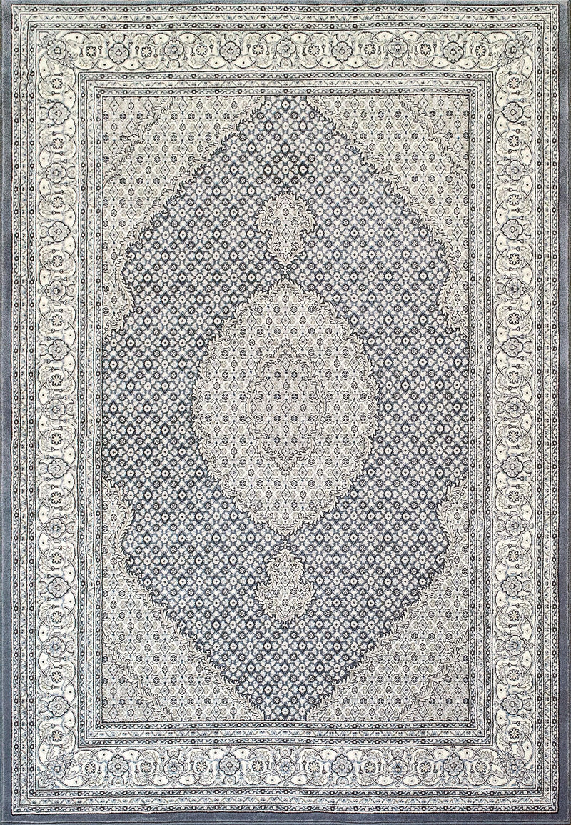ANCIENT GARDEN 57204-5666 GREY/CREAM - Modern Rug Importers