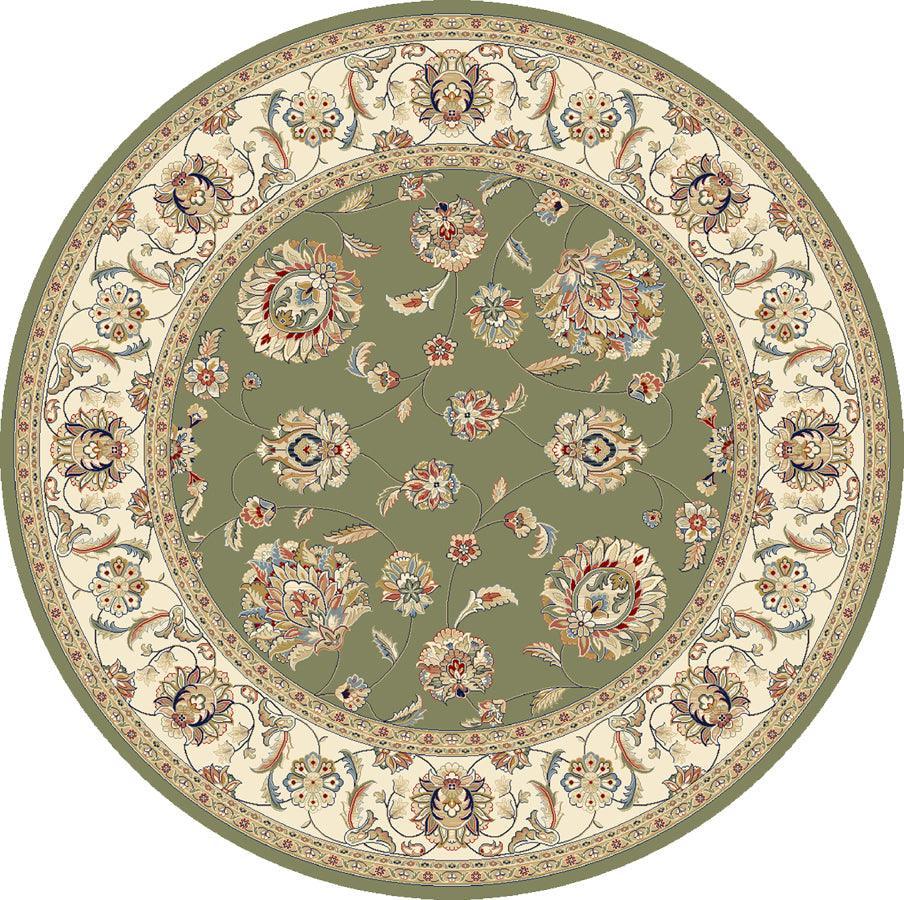 ANCIENT GARDEN 57365-4464 GREEN/IVORY - Modern Rug Importers