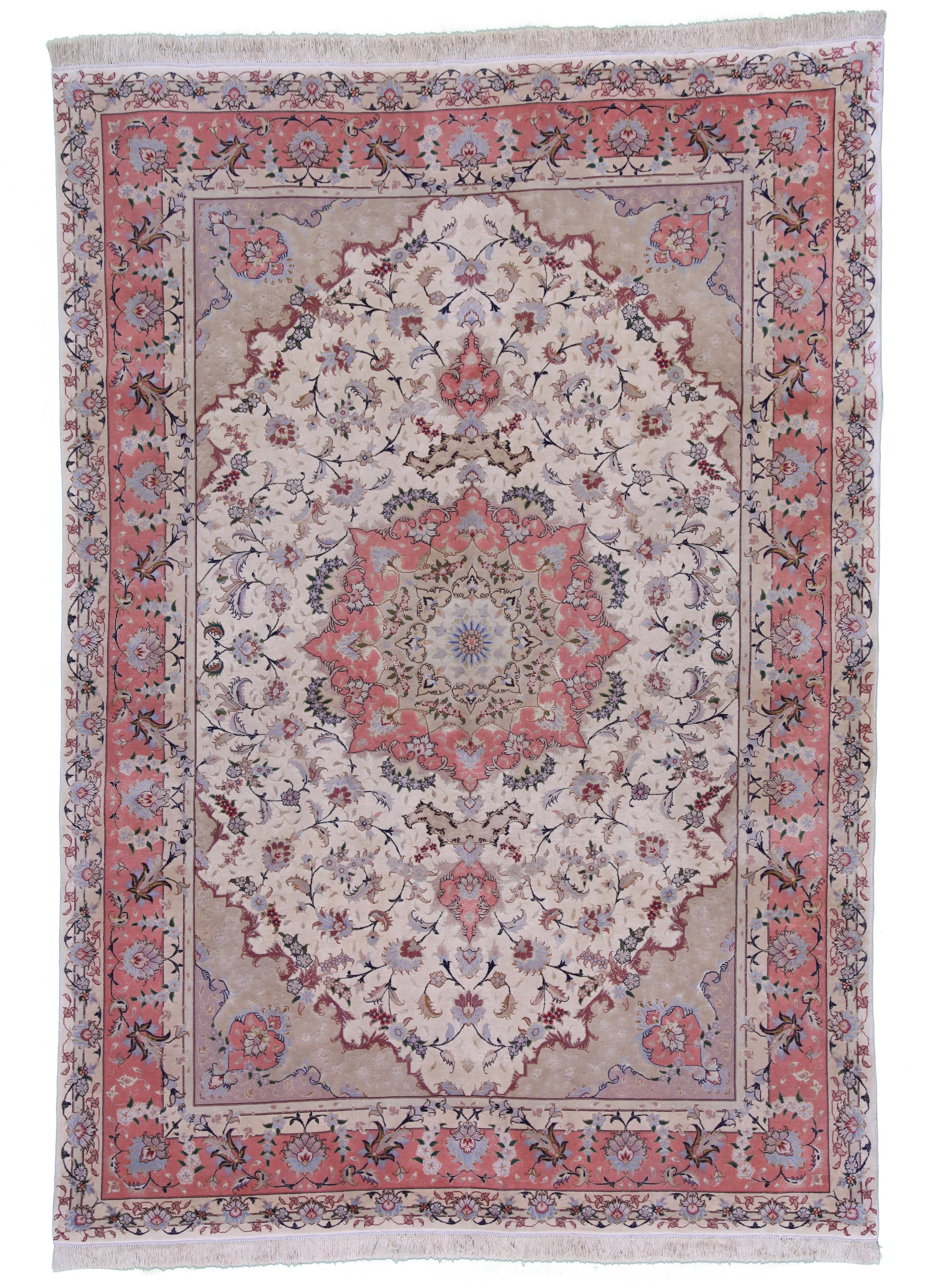 Persian Tabriz 6'8" x 9'5"