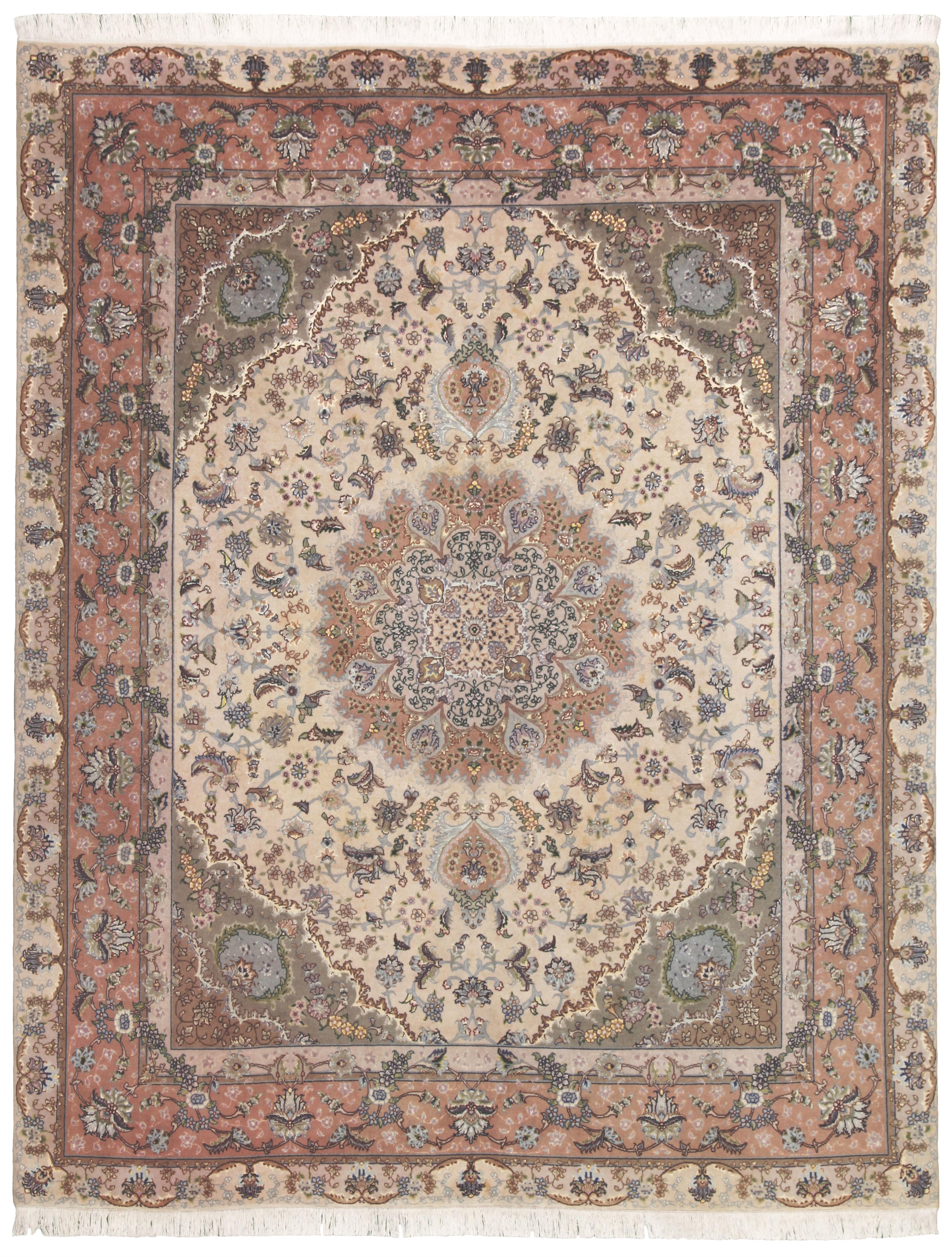 Persian Tabriz 6'8" x 8'6"