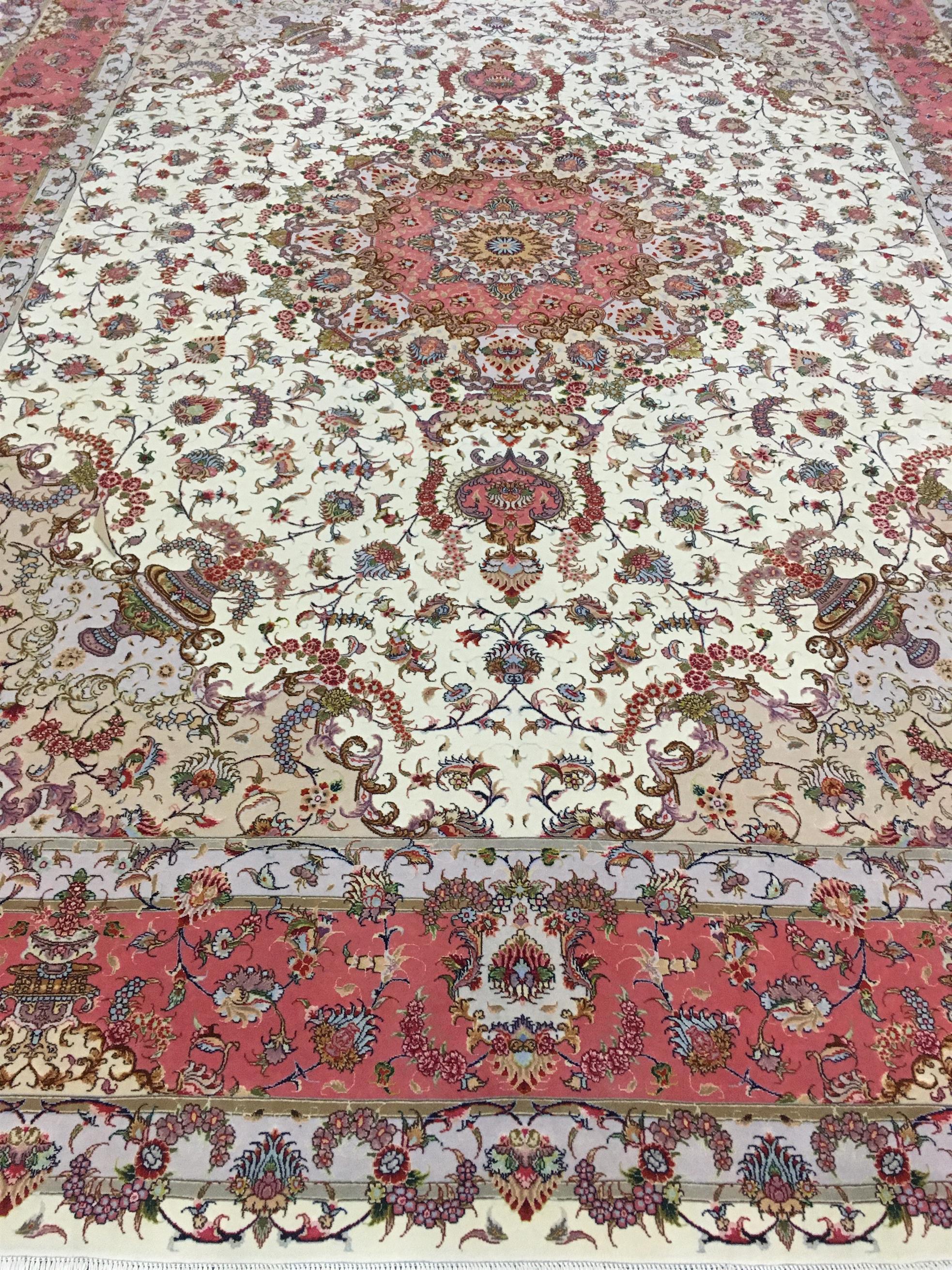 Persian Tabriz 9'10" x 13'3"