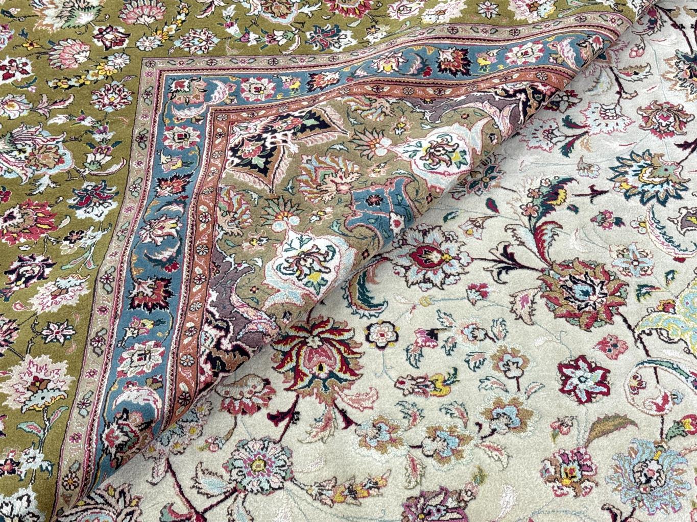 Persian Tabriz 9'10" x 13'6"