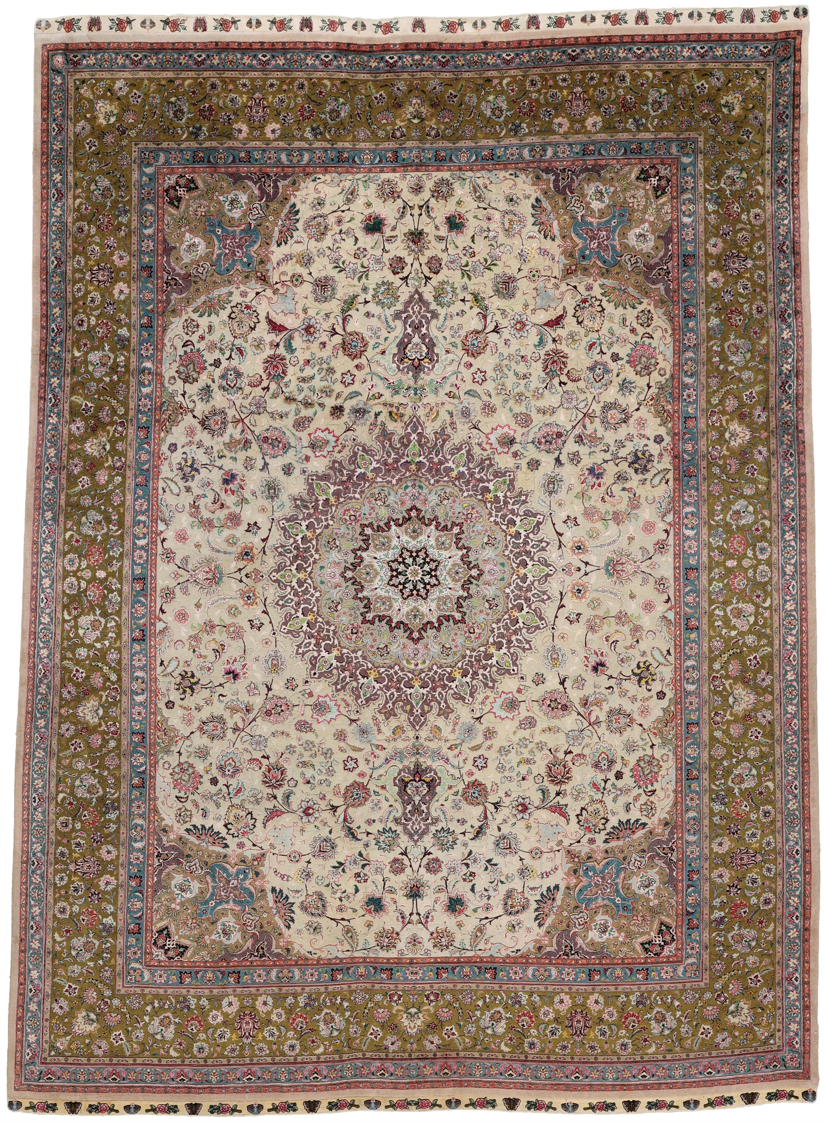 Persian Tabriz 9'10" x 13'6"