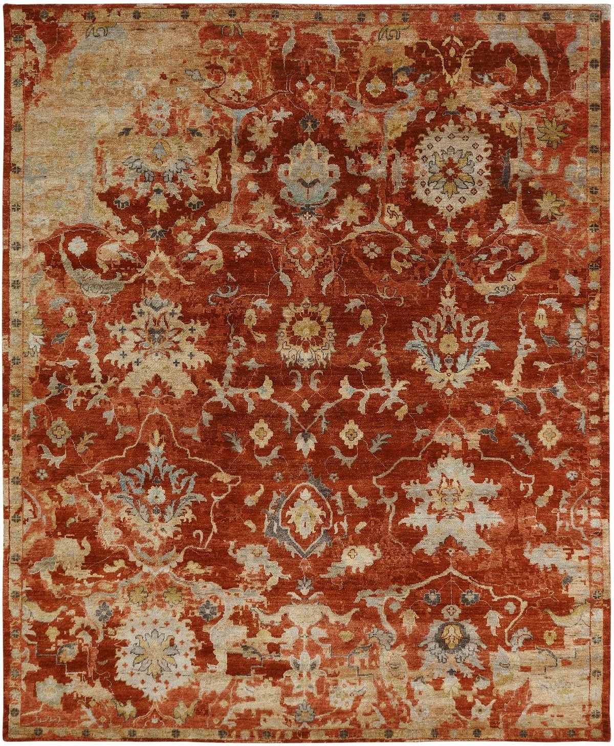 Hand-Knotted Wool Rug – Meru Collection Modern Rug Importers