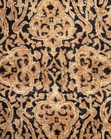 One-of-a-Kind Imported Hand-knotted Area Rug  - Black, 8' 1" x 10' 5" - Modern Rug Importers