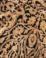 One-of-a-Kind Imported Hand-knotted Area Rug  - Black, 8' 1" x 10' 5" - Modern Rug Importers