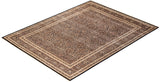One-of-a-Kind Imported Hand-knotted Area Rug  - Black, 8' 1" x 10' 5" - Modern Rug Importers