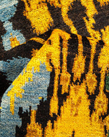 One-of-a-Kind Imported Hand-knotted Area Rug  - Black, 9' 1" x 12' 5" - Modern Rug Importers