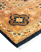 One-of-a-Kind Imported Hand-Knotted Area Rug  - Blue, 7' 10" x 10' 1" - Modern Rug Importers