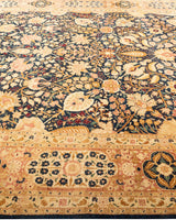 One-of-a-Kind Imported Hand-Knotted Area Rug  - Blue, 7' 10" x 10' 1" - Modern Rug Importers