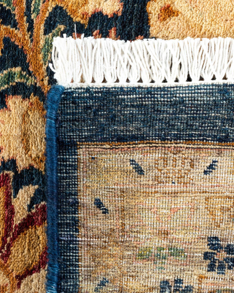 One-of-a-Kind Imported Hand-Knotted Area Rug  - Blue, 7' 10" x 10' 1" - Modern Rug Importers