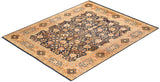One-of-a-Kind Imported Hand-Knotted Area Rug  - Blue, 7' 10" x 10' 1" - Modern Rug Importers
