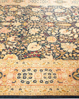 One-of-a-Kind Imported Hand-Knotted Area Rug  - Blue, 8' 1" x 10' 3" - Modern Rug Importers