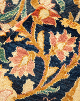 One-of-a-Kind Imported Hand-Knotted Area Rug  - Blue, 8' 1" x 10' 3" - Modern Rug Importers
