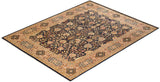 One-of-a-Kind Imported Hand-Knotted Area Rug  - Blue, 8' 1" x 10' 3" - Modern Rug Importers