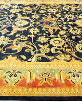 One-of-a-Kind Imported Hand-Knotted Area Rug  - Blue, 8' 1" x 9' 10" - Modern Rug Importers