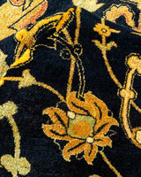 One-of-a-Kind Imported Hand-Knotted Area Rug  - Blue, 8' 1" x 9' 10" - Modern Rug Importers