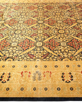 One-of-a-Kind Imported Hand-knotted Area Rug  - Blue, 8' 10" x 11' 10" - Modern Rug Importers