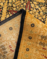 One-of-a-Kind Imported Hand-knotted Area Rug  - Blue, 8' 10" x 11' 10" - Modern Rug Importers