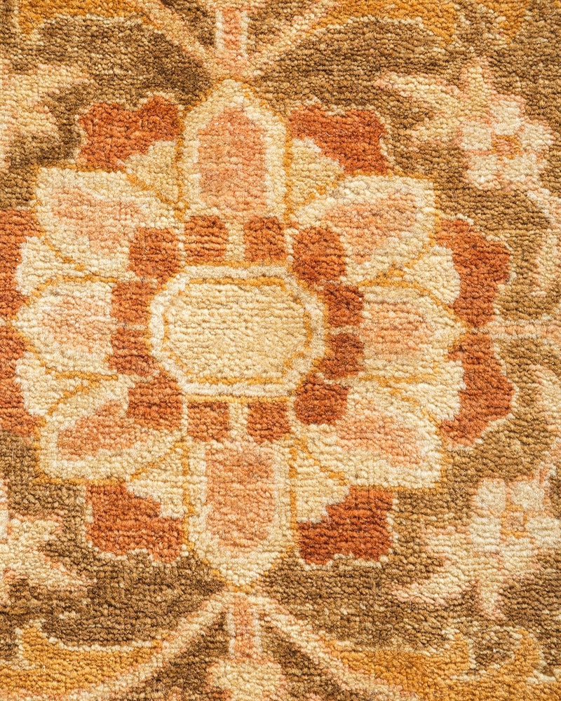 One-of-a-Kind Imported Hand-knotted Area Rug  - Brown, 12' 1" x 17' 5" - Modern Rug Importers