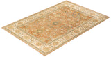 One-of-a-Kind Imported Hand-Knotted Area Rug  - Brown, 6' 0" x 8' 10" - Modern Rug Importers